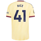 Declan Rice Arsenal 2026/27 Third On-Field Jersey - Yellow