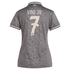 Vini Jr. Real Madrid Originals Women's 2024/25 Third  Player Jersey - Charcoal