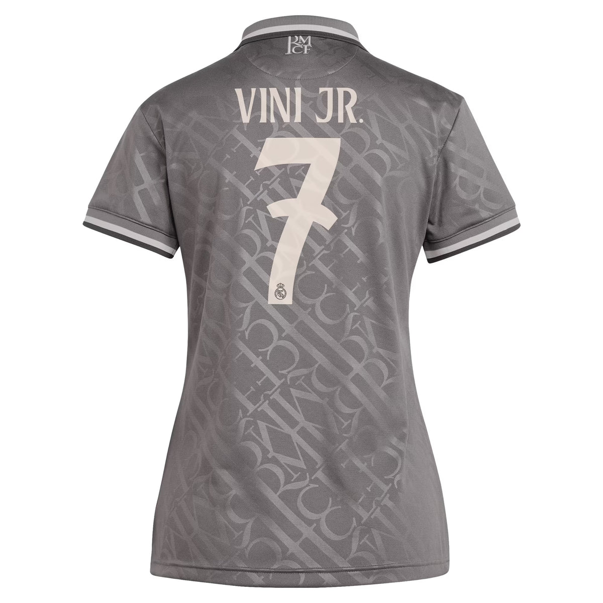 Vini Jr. Real Madrid Originals Women's 2024/25 Third  Player Jersey - Charcoal