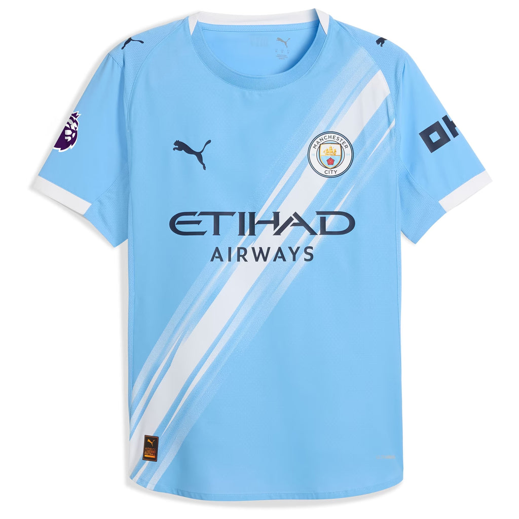 Erling Haaland Manchester City 2025/26  Player Jersey - Sky Blue