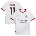 Christian Pulisic AC Milan 2026/27 Away On-Field Jersey - White