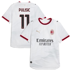 Christian Pulisic AC Milan 2026/27 Away On-Field Jersey - White