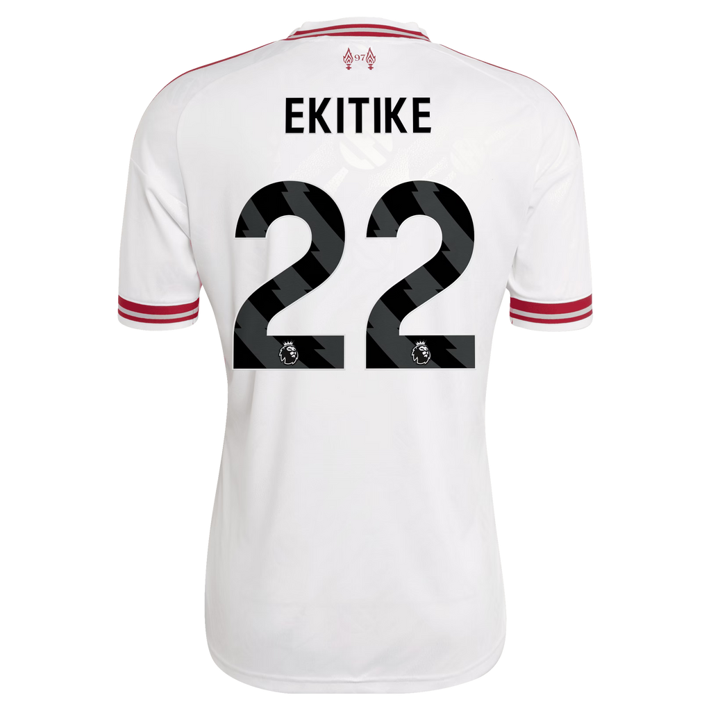 Hugo Ekitike Liverpool  2026/27 Away  Jersey - White