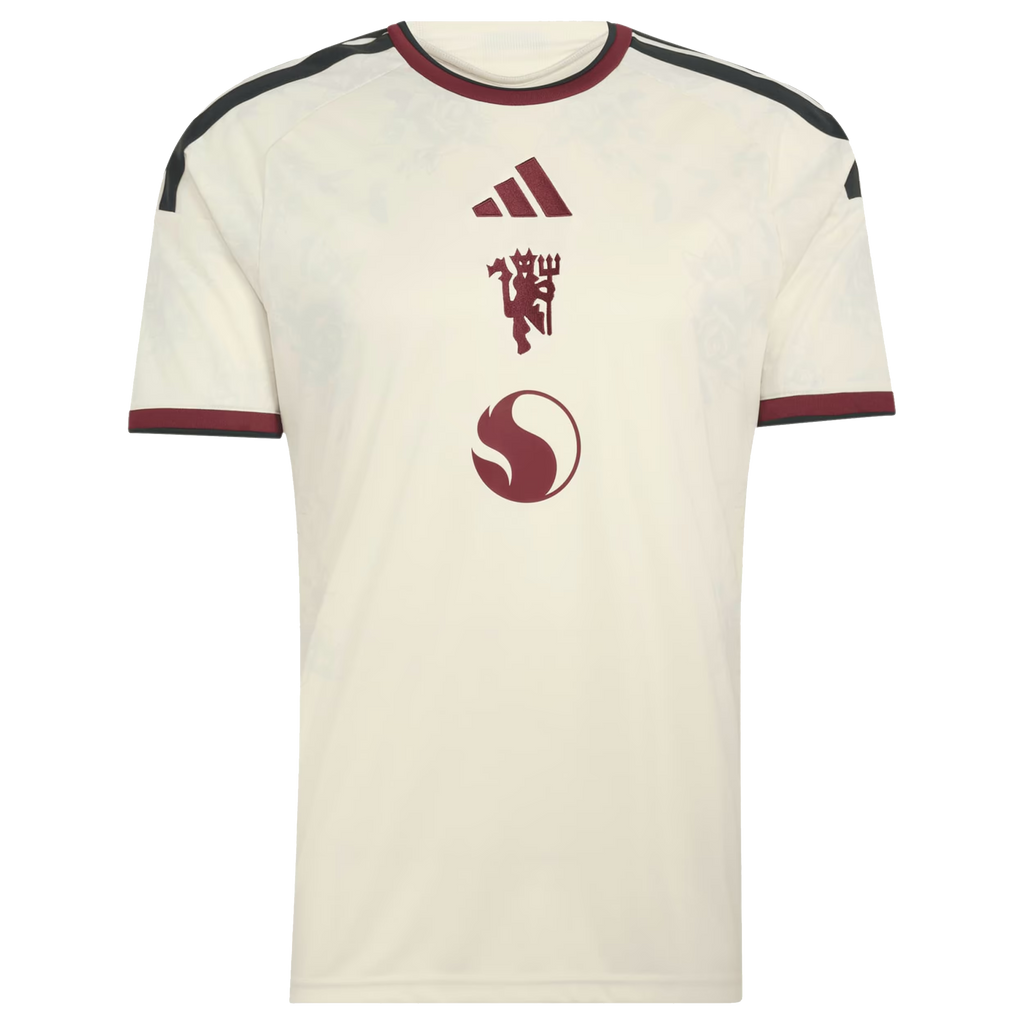 Bruno Fernandes Manchester United 2026/27 Third Jersey - Cream