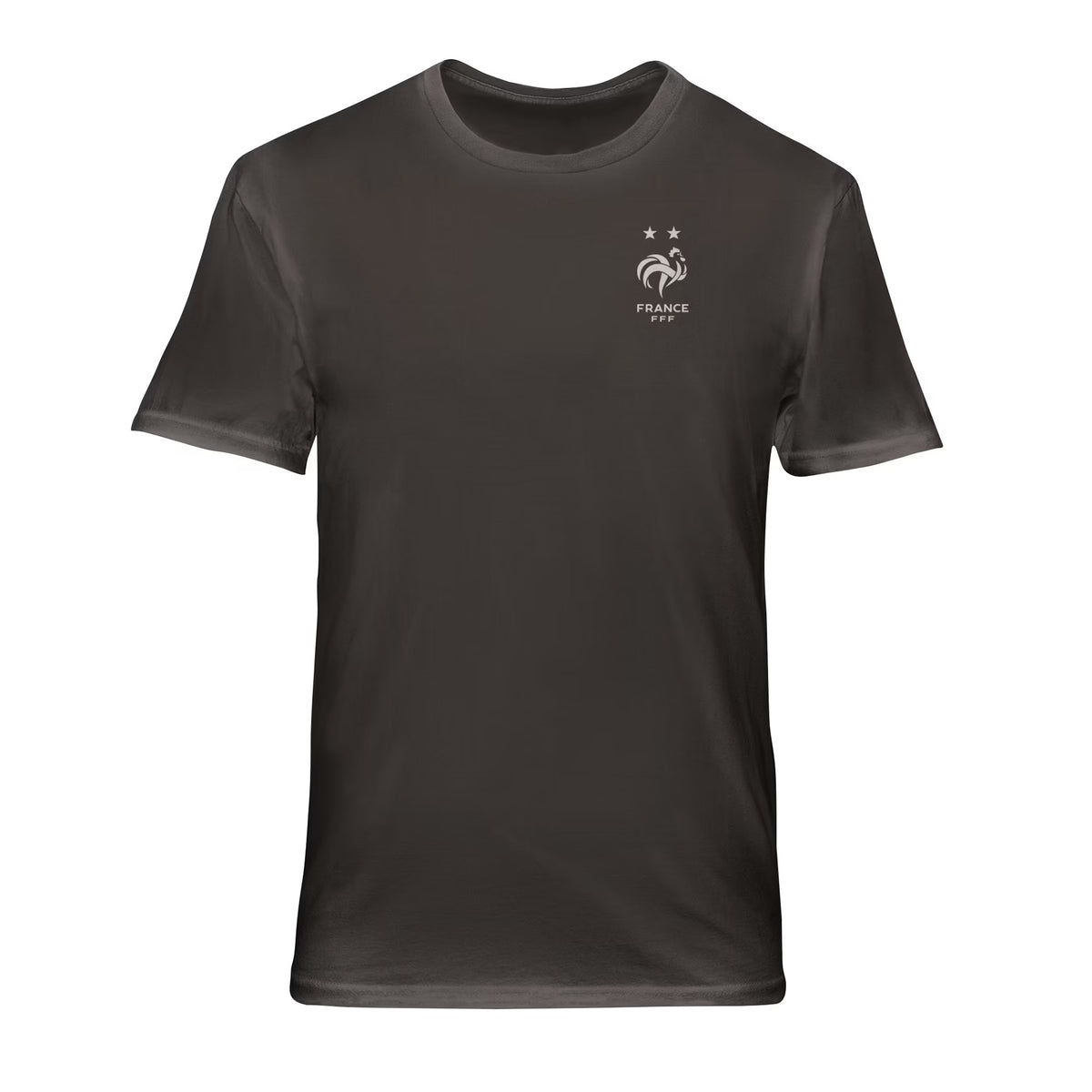 France National Team Wordmark Cotton T-Shirt - Gray