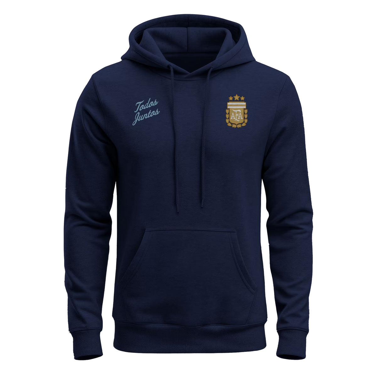 Argentina National Team Wordmark Hoodie - Navy