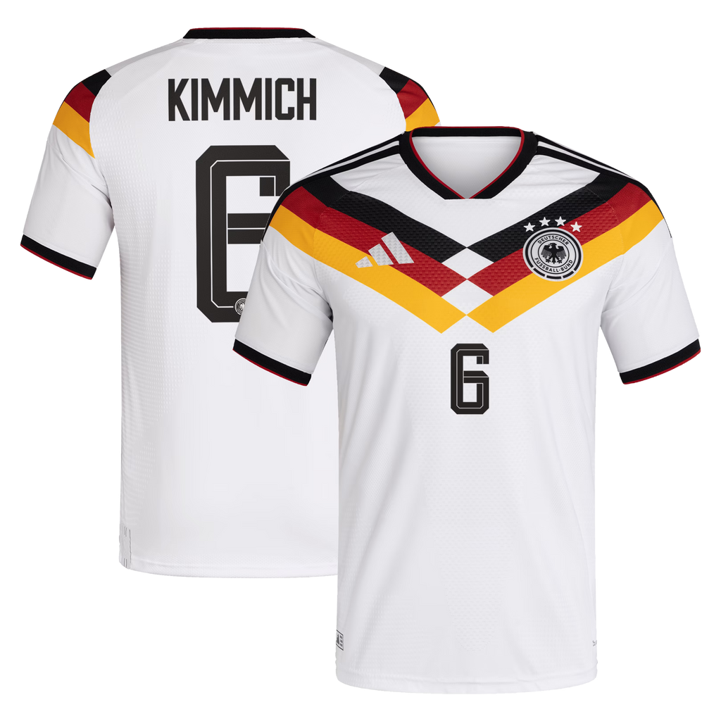 Joshua Kimmich Germany National Team 2026 Home  Jersey - White