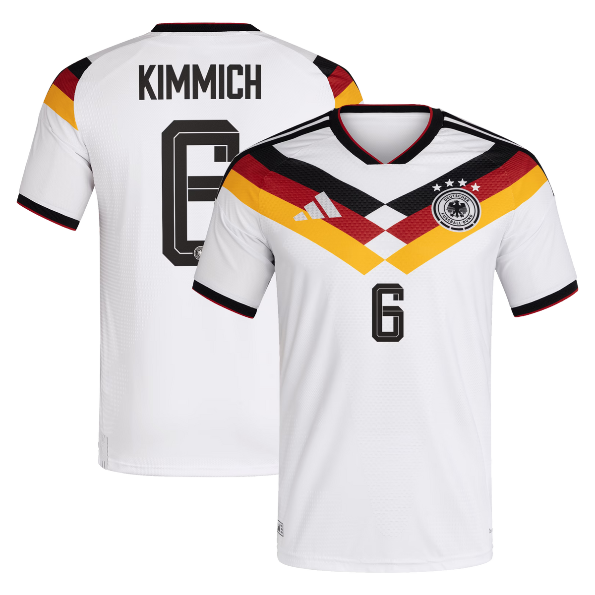 Joshua Kimmich Germany National Team 2026 Home  Jersey - White