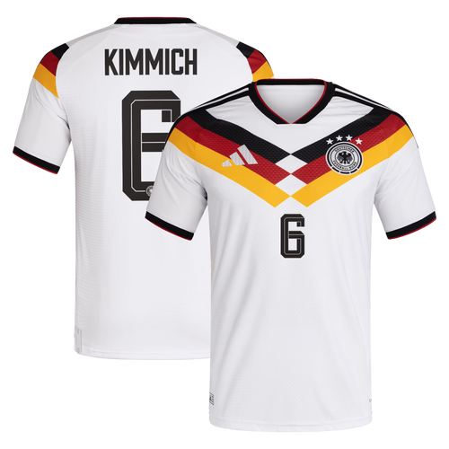 Joshua Kimmich Germany National Team 2026 Home  Jersey - White
