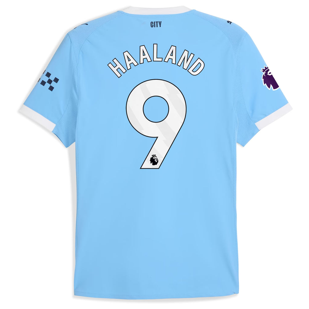 Erling Haaland Manchester City 2025/26  Player Jersey - Sky Blue