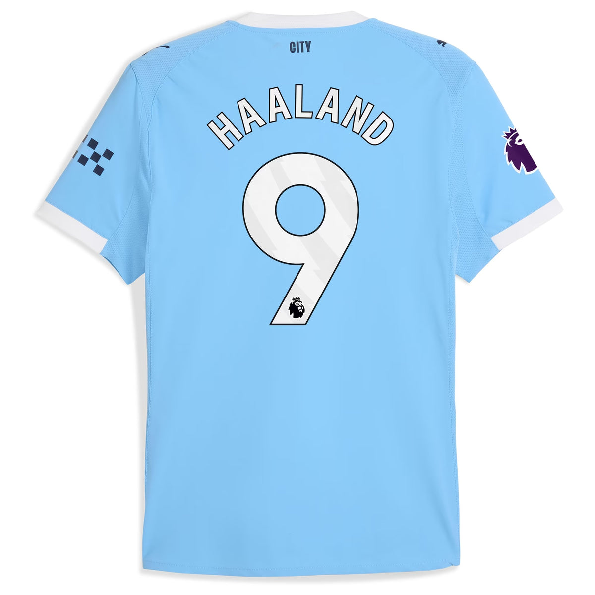 Erling Haaland Manchester City 2025/26  Player Jersey - Sky Blue