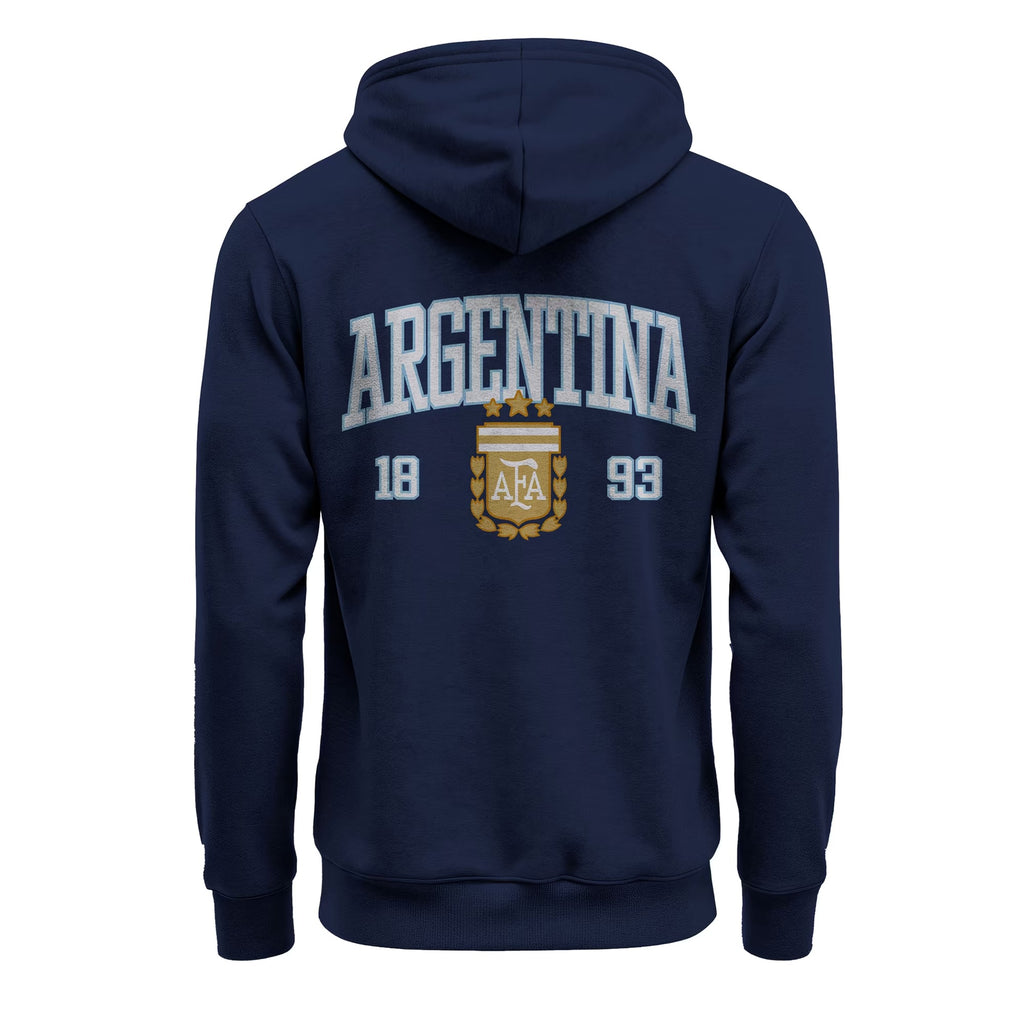 Argentina National Team Wordmark Hoodie - Navy