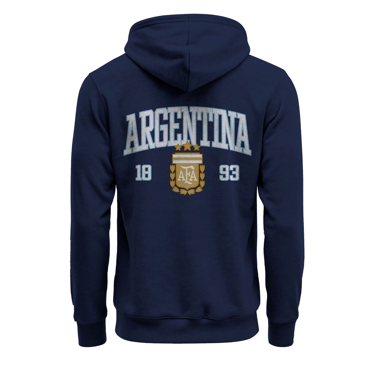 Argentina National Team Wordmark Hoodie - Navy