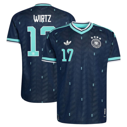 Florian Wirtz Germany National Team 2026 Away On-Field Jersey - Navy