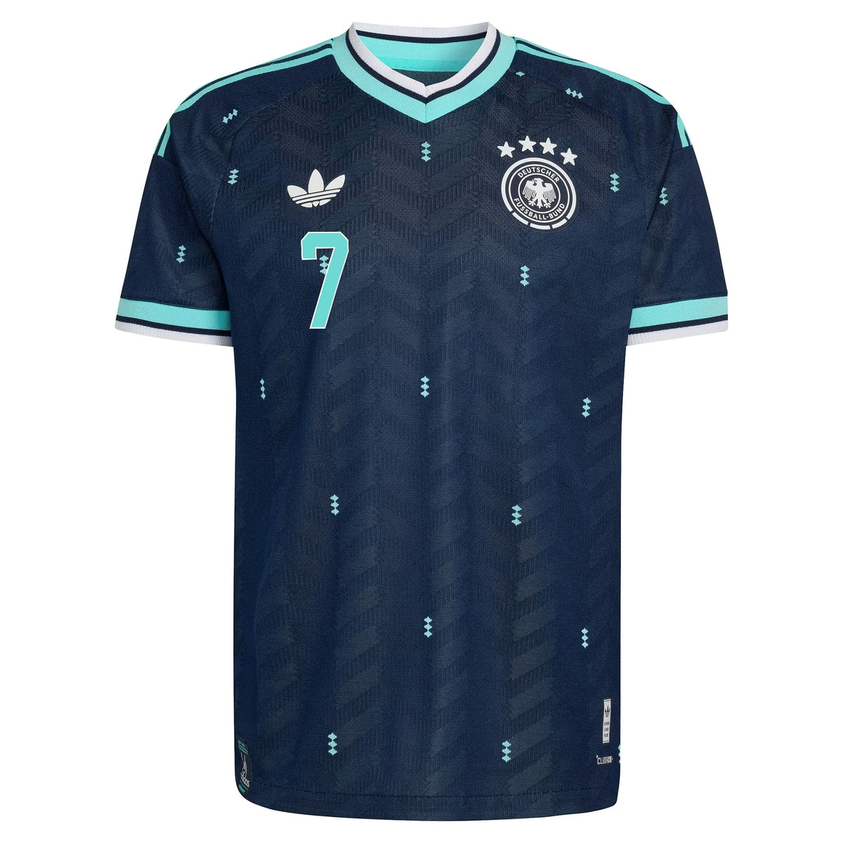 Kai Havertz Germany National Team  2026 Away On-Field  Jersey - Navy