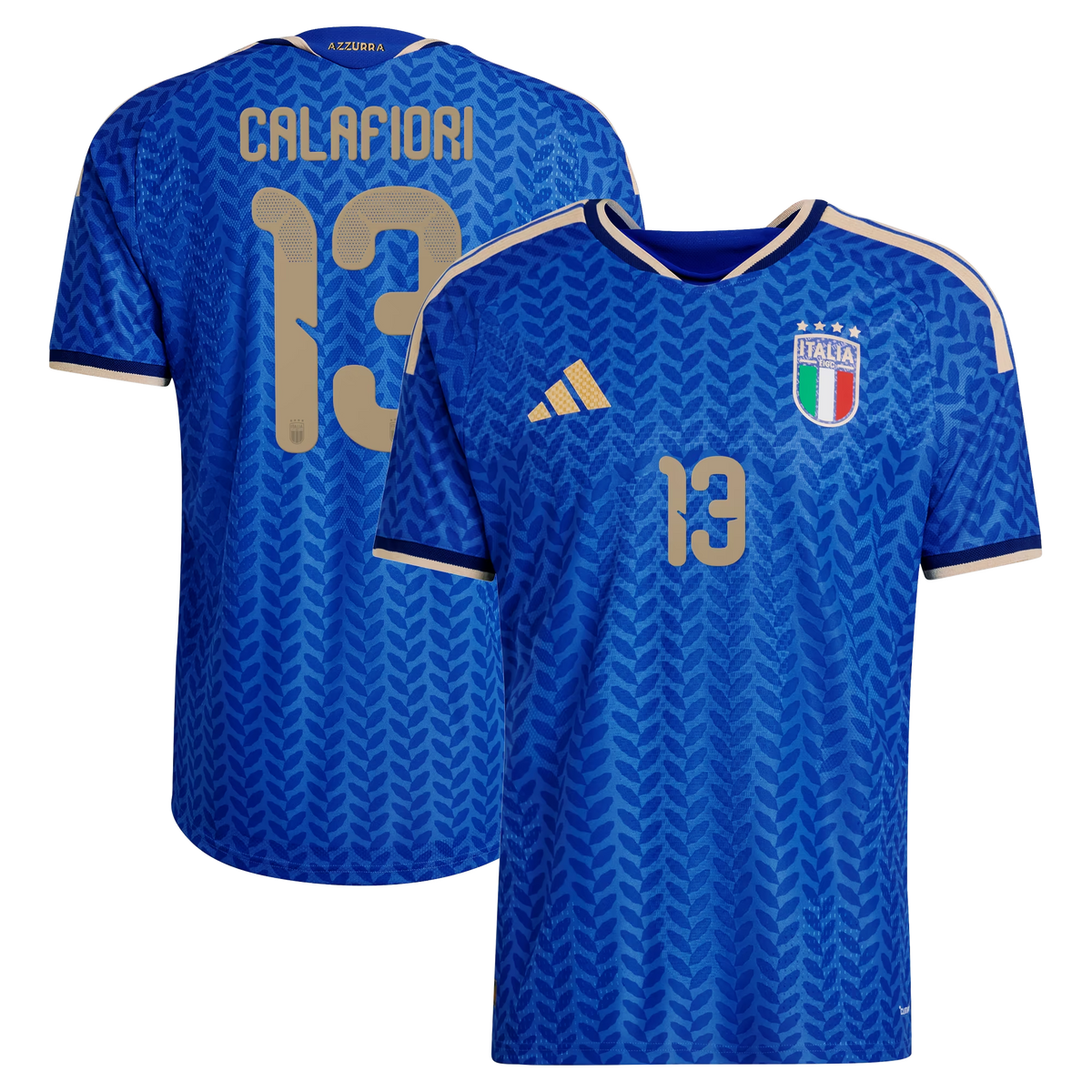 Riccardo Calafiori Italy National Team 2026 Home Jersey - Blue