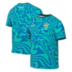 Brazil National Team 2026 Academy Pro Pre-Match Top - Green