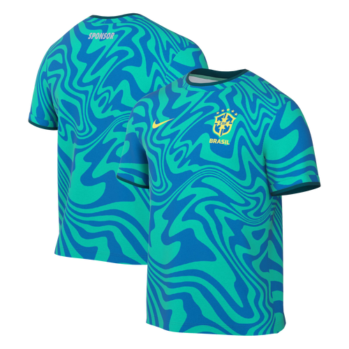 Brazil National Team 2026 Academy Pro Pre-Match Top - Green