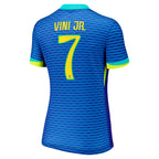 Vini Jr. Brazil National Team Women's 2024 Away Jersey - Blue