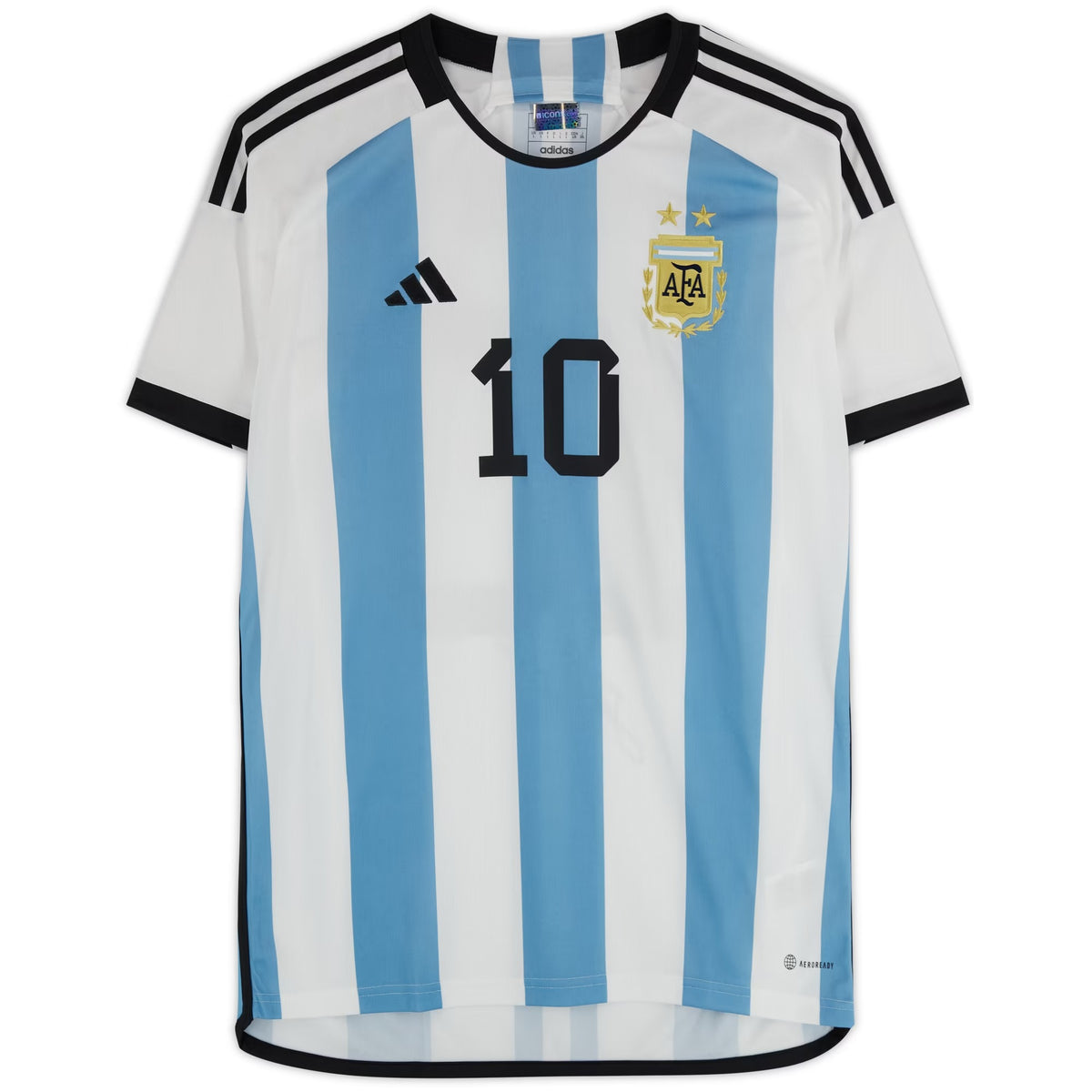 Lionel Messi Argentina National Team Autographed 2022-23 Home Jersey
