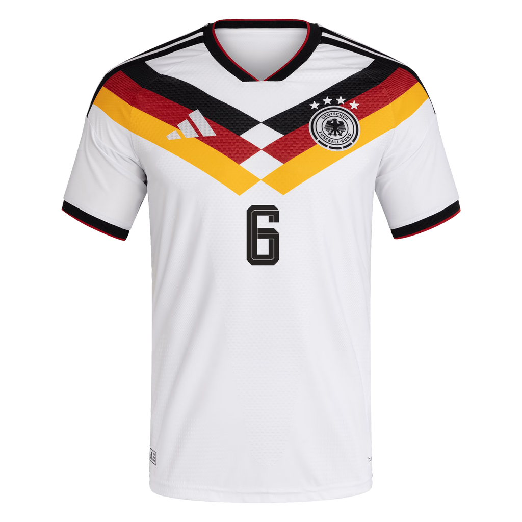 Joshua Kimmich Germany National Team 2026 Home  Jersey - White