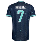 Kai Havertz Germany National Team  2026 Away On-Field  Jersey - Navy