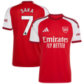 Bukayo Saka Arsenal 2026/27 Home Jersey - Red