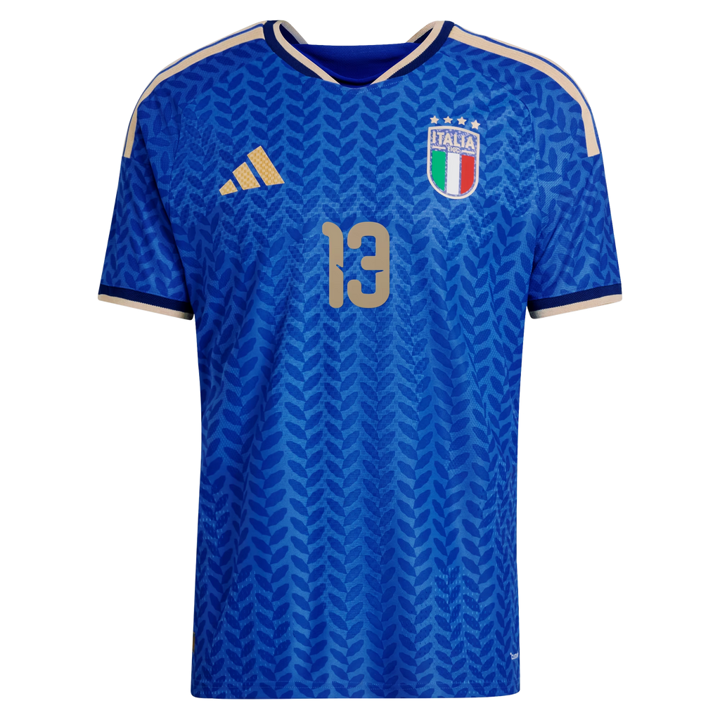Riccardo Calafiori Italy National Team 2026 Home Jersey - Blue