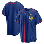 France National Team x MLB Stadium Jersey - Blue