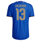 Riccardo Calafiori Italy National Team 2026 Home Jersey - Blue