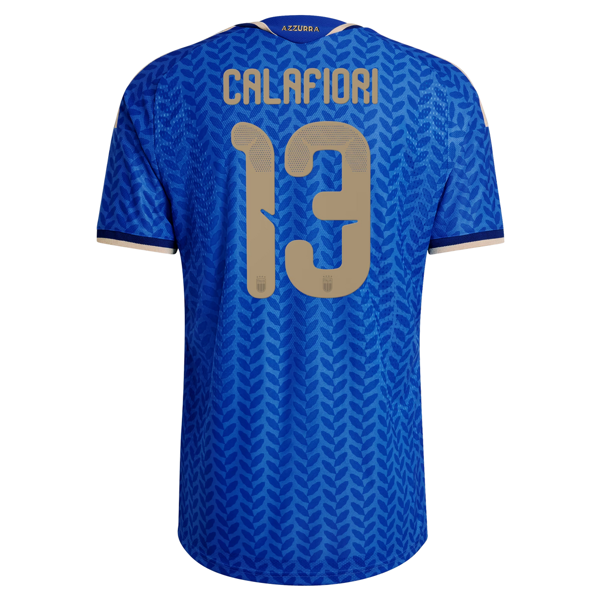 Riccardo Calafiori Italy National Team 2026 Home Jersey - Blue