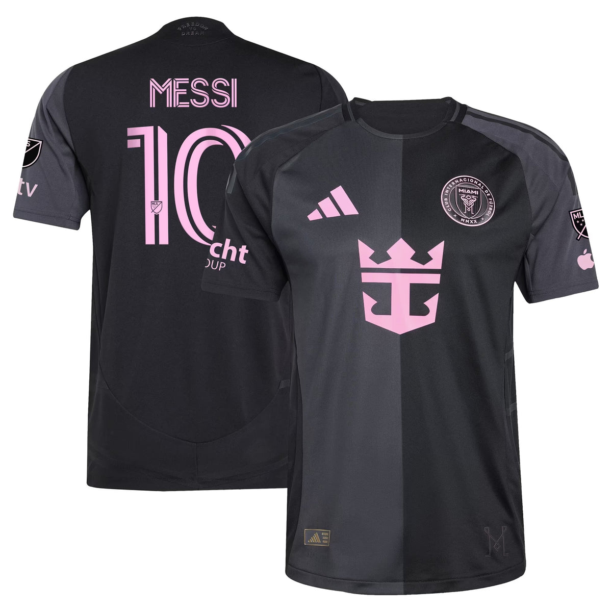 Messi Inter Miami CF The Fortitude Kit Player Jersey - Black