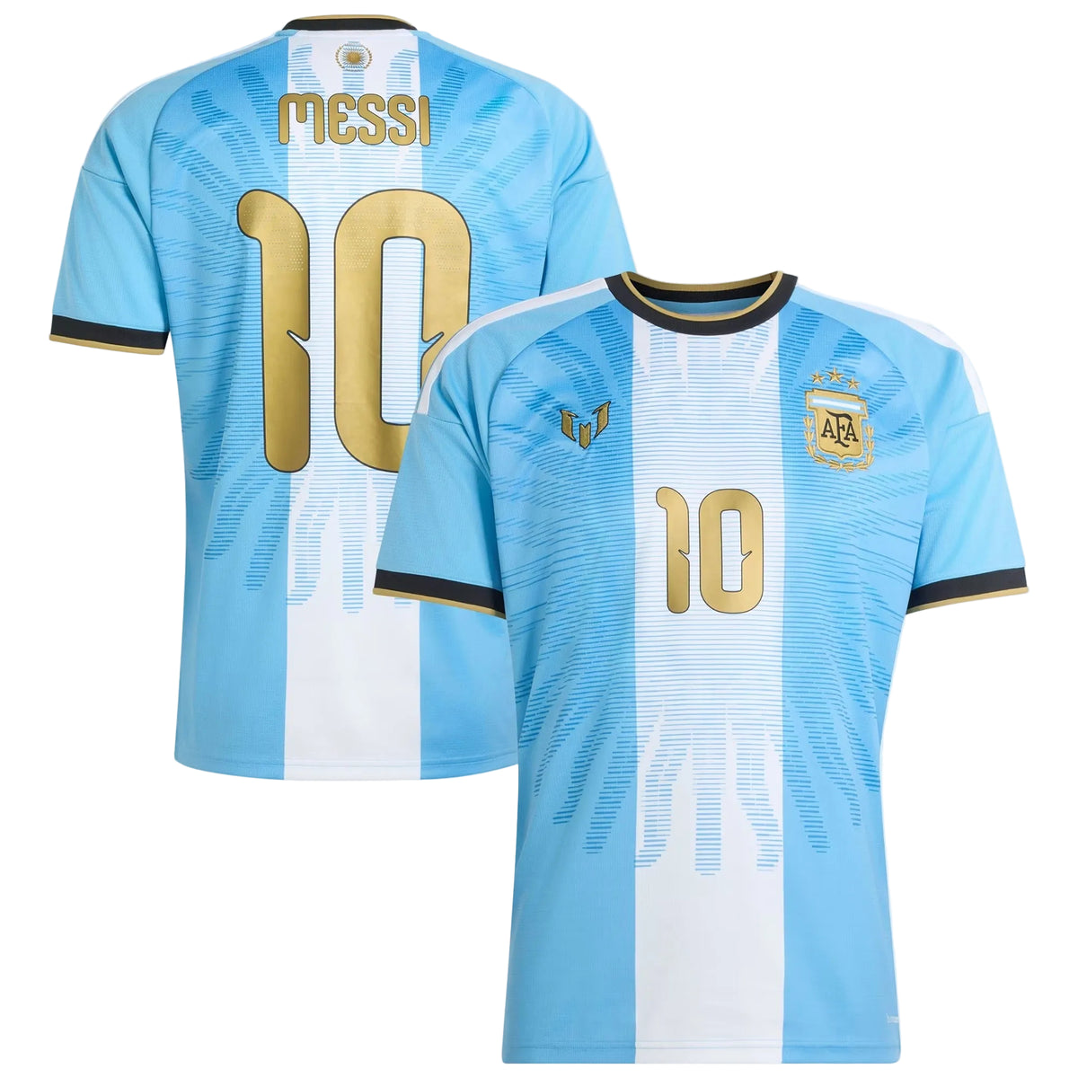 Messi Argentina National Team Messi Jersey - Light Blue