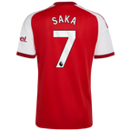Bukayo Saka Arsenal 2026/27 Home Jersey - Red