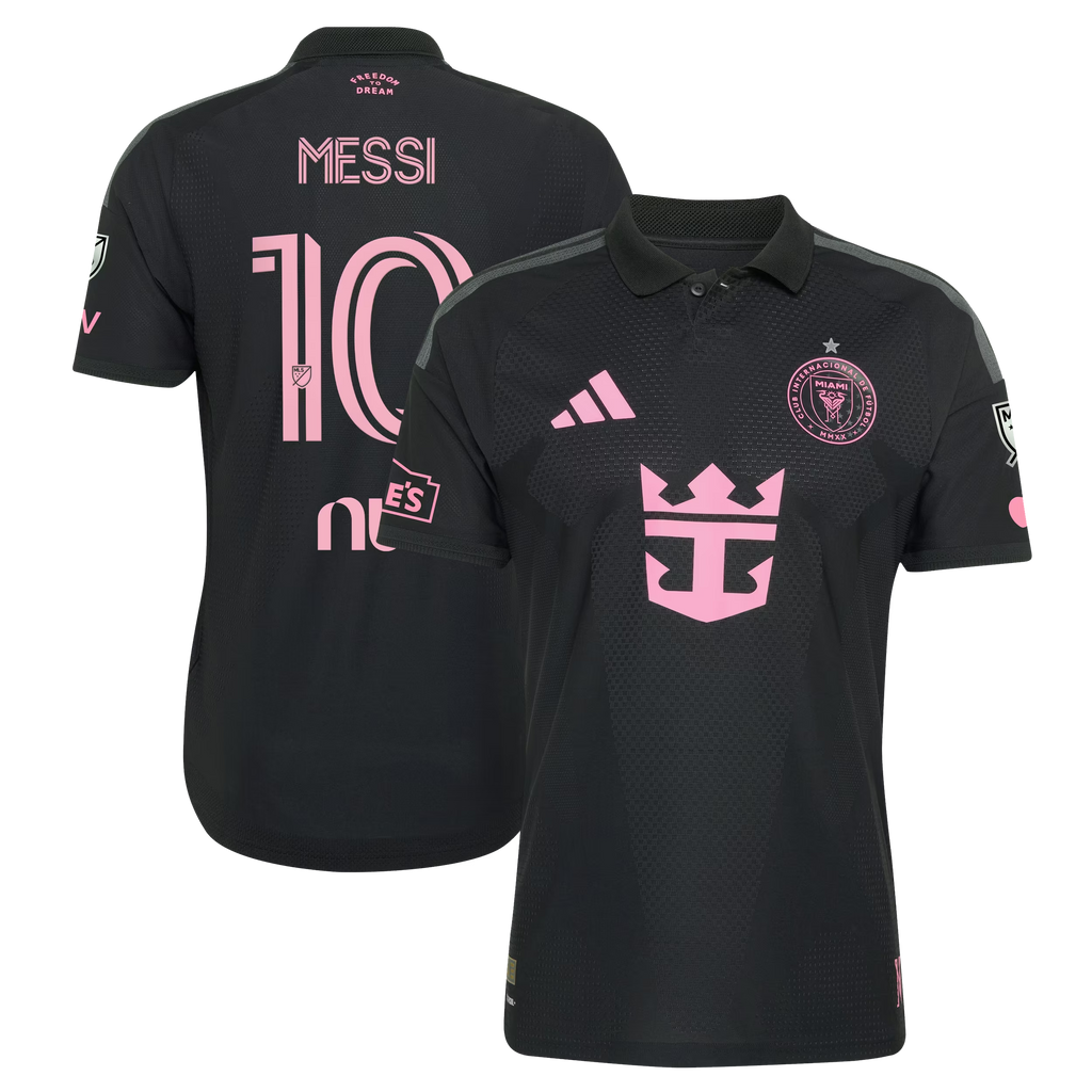 Messi Inter Miami CF Presagio On-Field Patch Jersey - Black