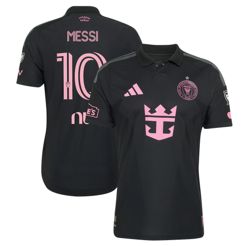 Messi Inter Miami CF Presagio On-Field Patch Jersey - Black