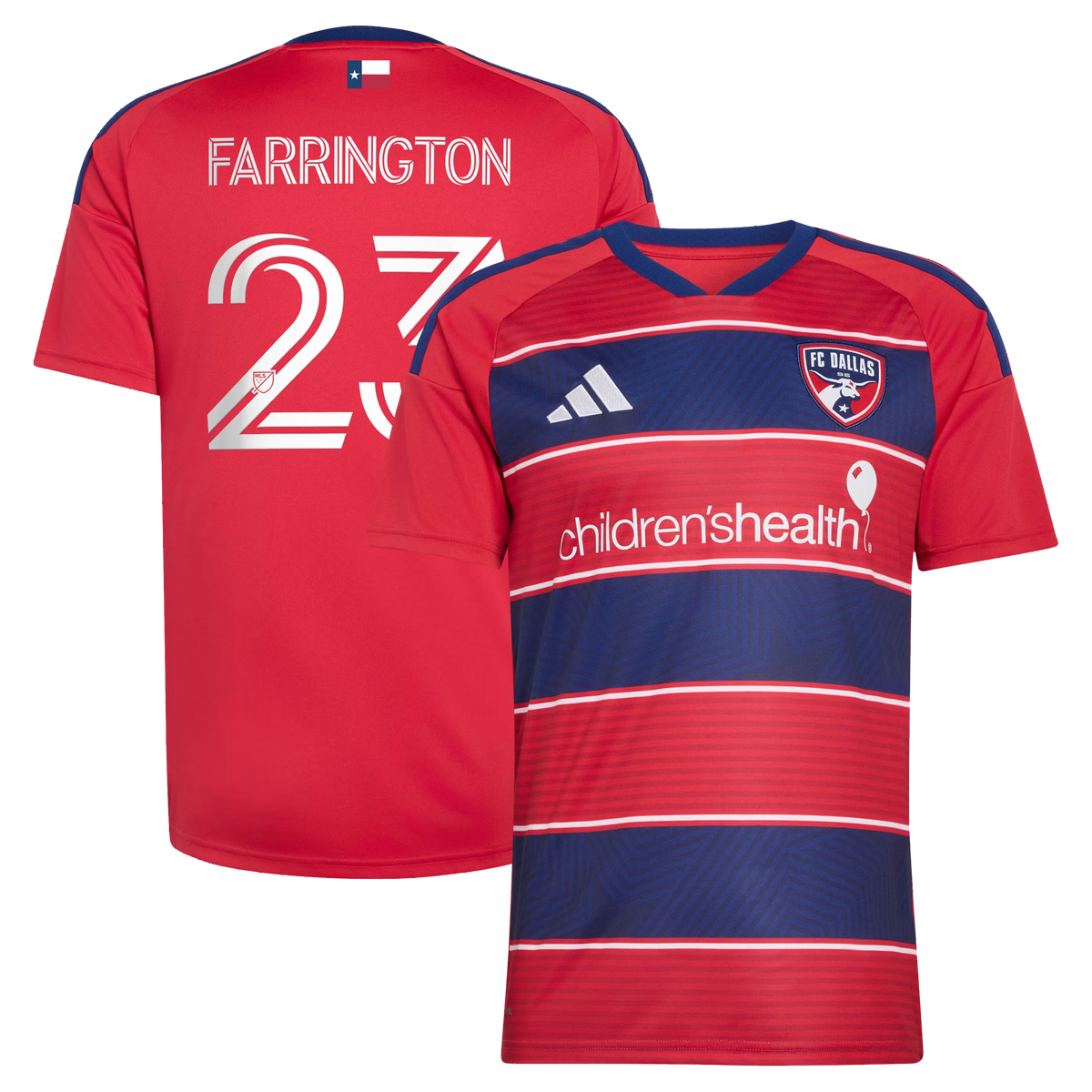 Logan Farrington FC Dallas 2026 DNA Kit Jersey – Red