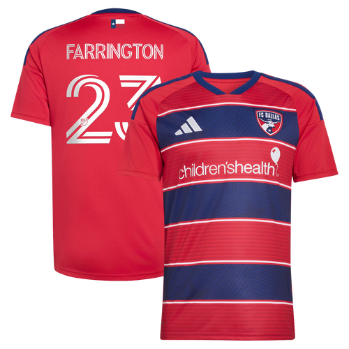 Logan Farrington FC Dallas 2026 DNA Kit Jersey – Red