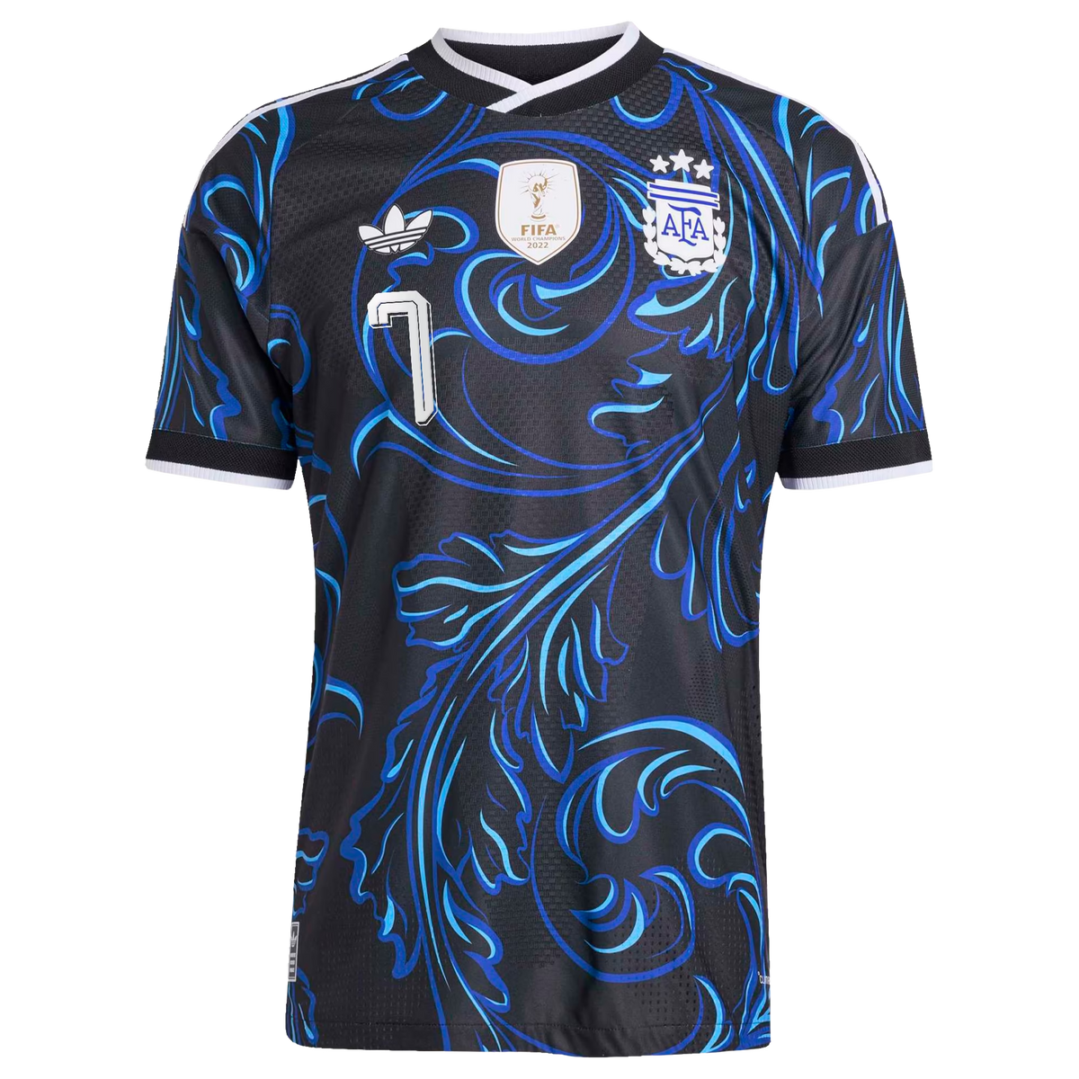 Rodrigo De Paul Argentina National Team 2026 Away On-Field Jersey - Black