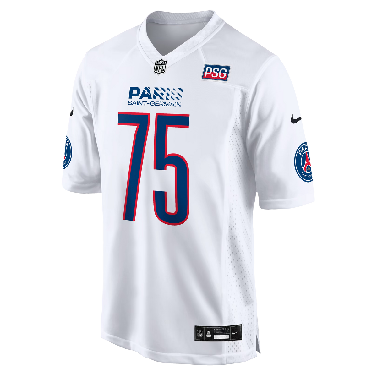 Paris Saint-Germain 2025 Soccer x NFL Game Jersey - White