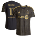 Timothy Tillman LAFC 2026 2026 Primary Kit On-Field Patch Jersey - Black
