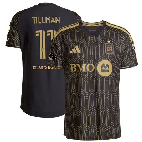 Timothy Tillman LAFC 2026 2026 Primary Kit On-Field Patch Jersey - Black