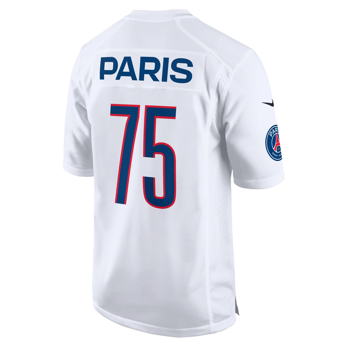 Paris Saint-Germain 2025 Soccer x NFL Game Jersey - White