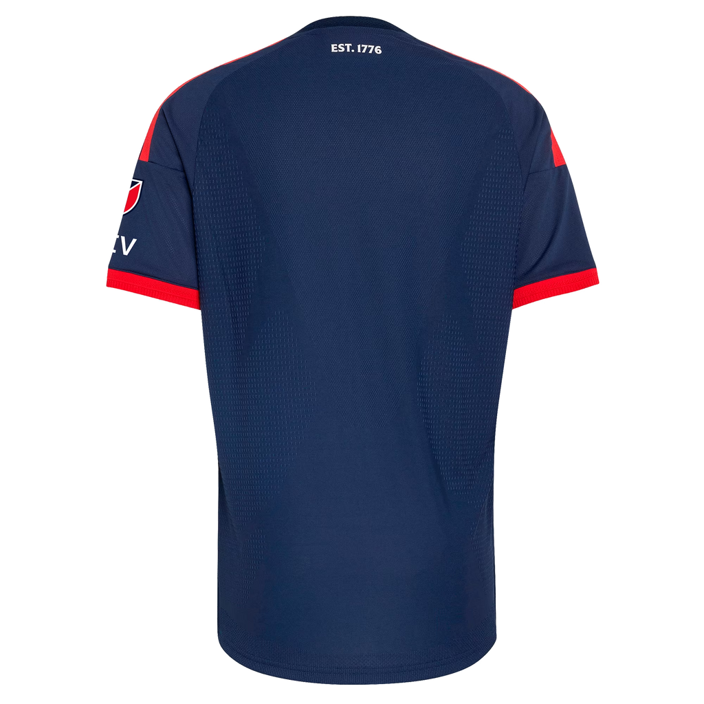 New England Revolution 2026 Independence Day On-Field Patch Jersey - Blue