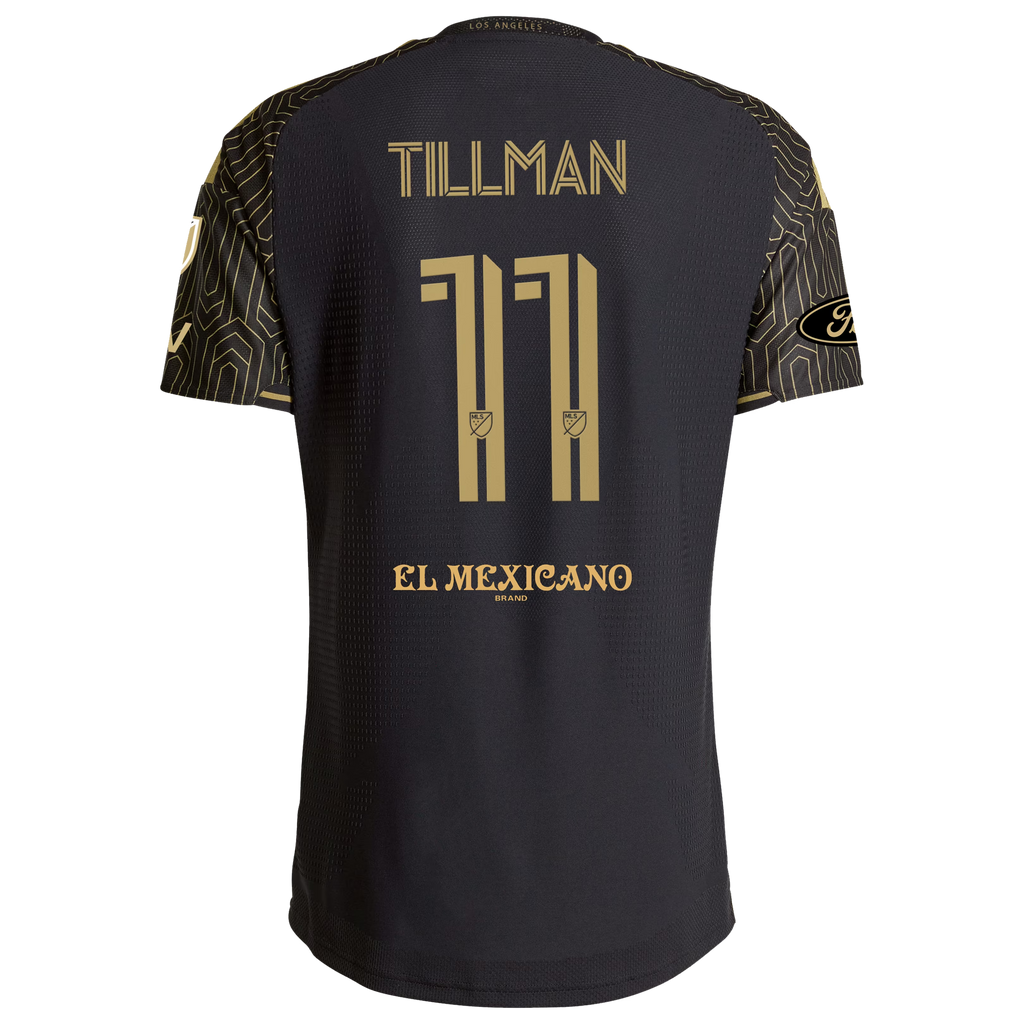 Timothy Tillman LAFC 2026 2026 Primary Kit On-Field Patch Jersey - Black