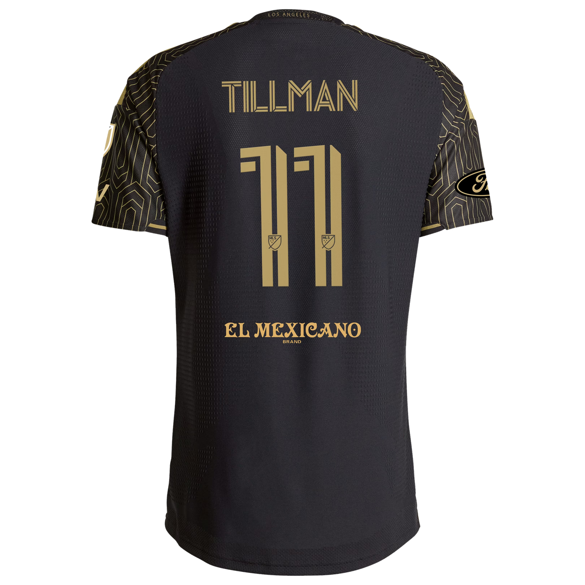 Timothy Tillman LAFC 2026 2026 Primary Kit On-Field Patch Jersey - Black