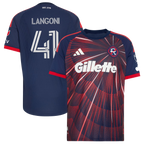 Luca Langoni New England Revolution 2026 Independence Day On-Field Jersey - Blue