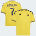 Cristiano Ronaldo Al-Nassr FC  Youth 2026/27 Home Jersey - Yellow