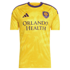Daryl Dike Orlando City SC  2026 Sunken Treasure Kit Secondary Jersey - Yellow