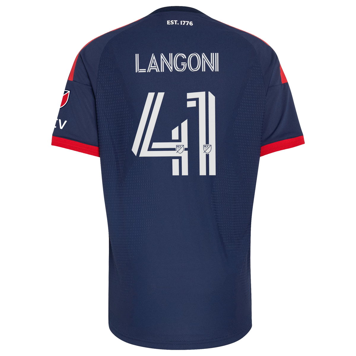 Luca Langoni New England Revolution 2026 Independence Day On-Field Jersey - Blue